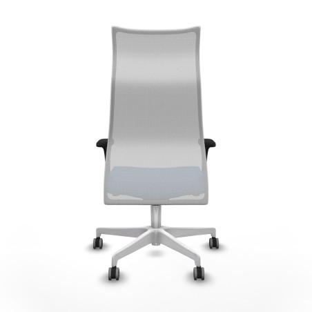 Chaise de Bureau Piqueras y Crespo B1C026G Bleu clair