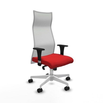 Sedia da Ufficio Piqueras y Crespo B1C026N Rosso