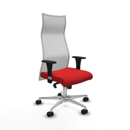 Sedia da Ufficio Piqueras y Crespo B1C086N Rosso
