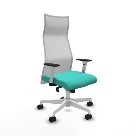 Chaise de Bureau Piqueras y Crespo B1B026N Turquoise
