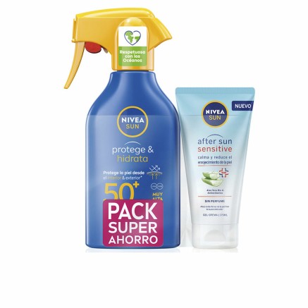 Zonbeschermingset Nivea Spf 50 2 Onderdelen