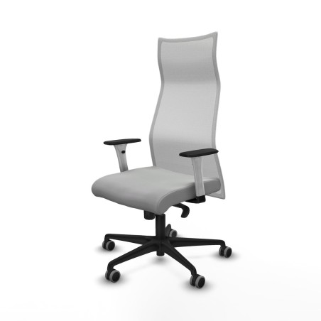 Chaise de Bureau Piqueras y Crespo B1B036G Gris clair