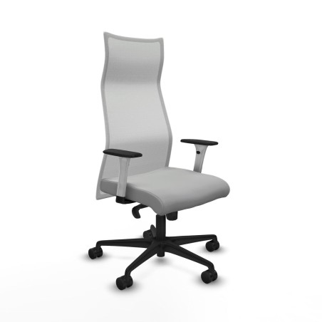 Chaise de Bureau Piqueras y Crespo B1B036N Gris clair