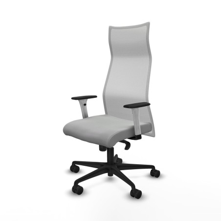 Chaise de Bureau Piqueras y Crespo B1B036N Gris clair