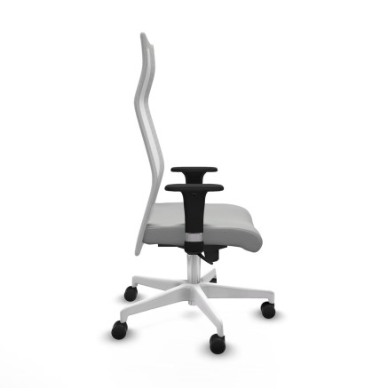 Sedia da Ufficio Piqueras y Crespo B1C026N Grigio chiaro 2