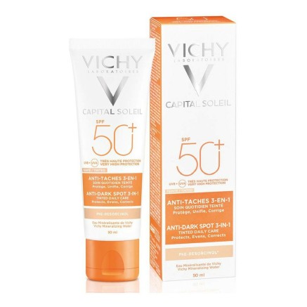 Facial Cream Vichy 54827 Black Spf 50 50 ml 3-in-1