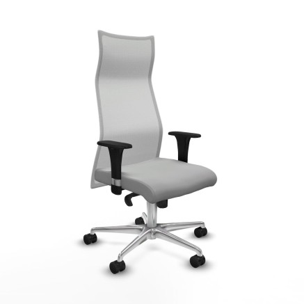 Chaise de Bureau Piqueras y Crespo B1C086N Gris clair
