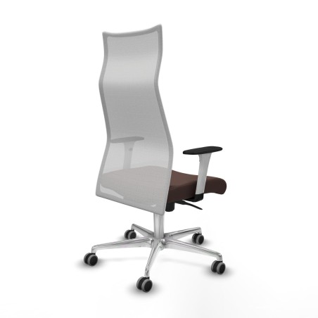 Chaise de Bureau Piqueras y Crespo B1B086G Brun foncé