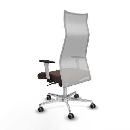 Chaise de Bureau Piqueras y Crespo B1B086G Brun foncé