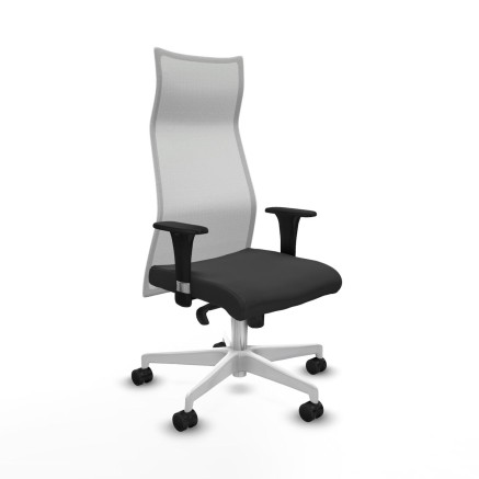 Chaise de Bureau Albacete Piqueras y Crespo B1C026N Gris foncé