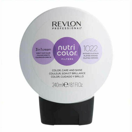 Tinte Permanente Revlon Nutri Color Nº 1022 Intense Platinum 240 ml
