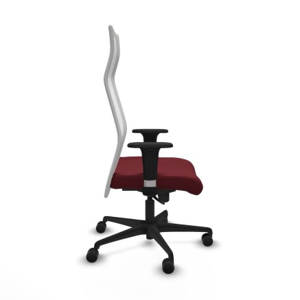 Sedia da Ufficio Albacete Piqueras y Crespo B1C036N Rosso Granato 2