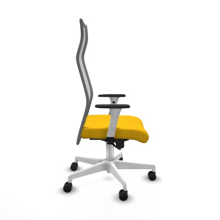Chaise de Bureau Albacete Piqueras y Crespo B1B026N Jaune 2