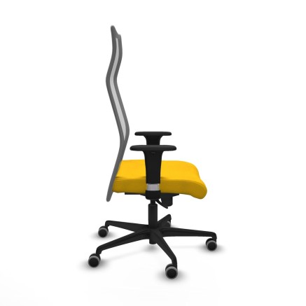 Chaise de Bureau Albacete Piqueras y Crespo B1C036G Jaune 2