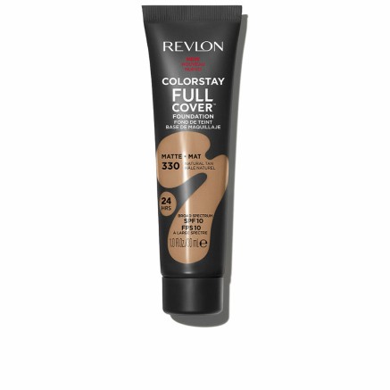 Crème Make-up Basis Revlon ColorStay Full Cover Nº 330 Natural Tan 3