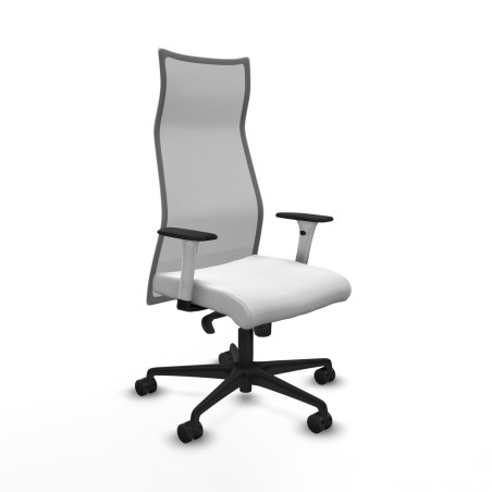 Chaise de Bureau Albacete Piqueras y Crespo B1B036N Blanc