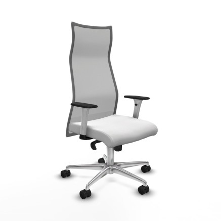 Bürostuhl Albacete Piqueras y Crespo B1B086N Weiß