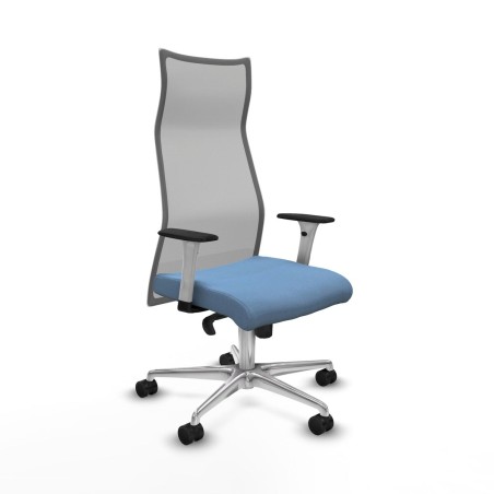 Chaise de Bureau Albacete Piqueras y Crespo B1B086N Bleu ciel