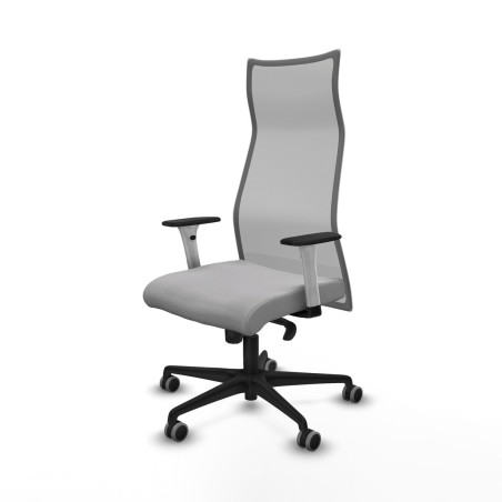 Chaise de Bureau Albacete Piqueras y Crespo B1B036G Gris clair