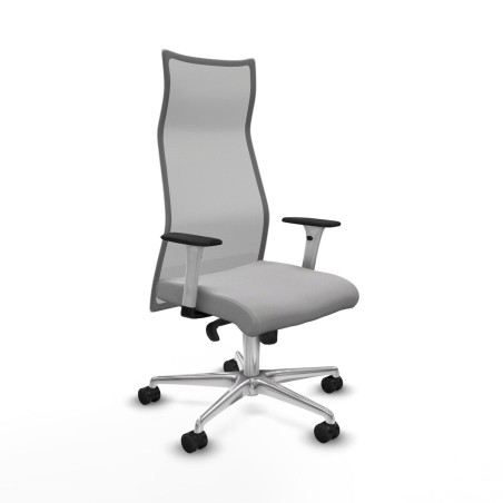 Chaise de Bureau Albacete Piqueras y Crespo B1B086N Gris clair