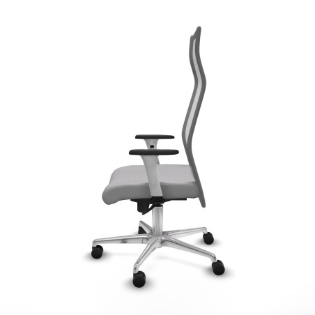 Chaise de Bureau Albacete Piqueras y Crespo B1B086N Gris clair