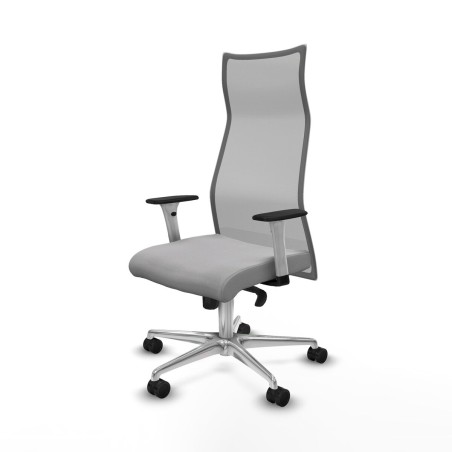 Chaise de Bureau Albacete Piqueras y Crespo B1B086N Gris clair