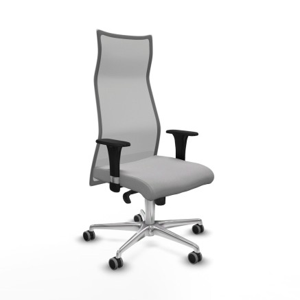 Sedia da Ufficio Albacete Piqueras y Crespo B1C086G Grigio chiaro