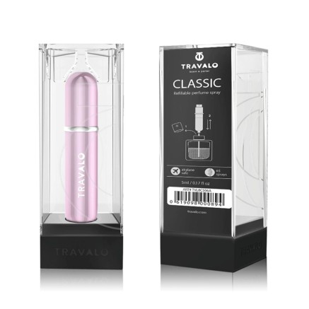 Nebulizzatore Ricaricabile Travalo Classic HD Rosa 5 ml 2