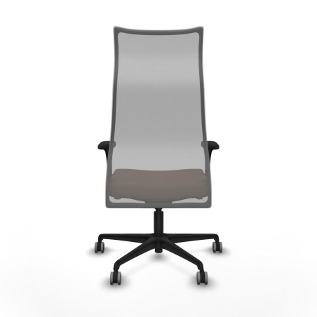 Chaise de Bureau Albacete Piqueras y Crespo B1C036G Brun foncé