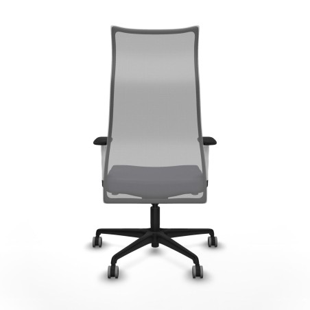 Chaise de Bureau Albacete Piqueras y Crespo B1B036G Gris foncé