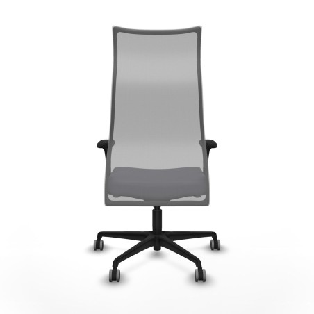 Chaise de Bureau Albacete Piqueras y Crespo B1C036G Gris foncé