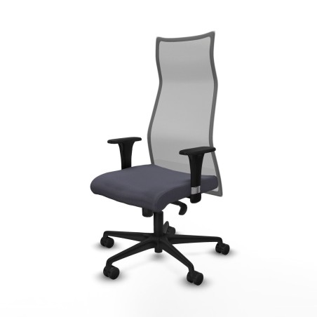 Chaise de Bureau Albacete Piqueras y Crespo B1C036N Gris foncé