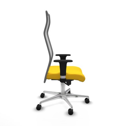 Chaise de Bureau Albacete Piqueras y Crespo B1C086N Jaune 2