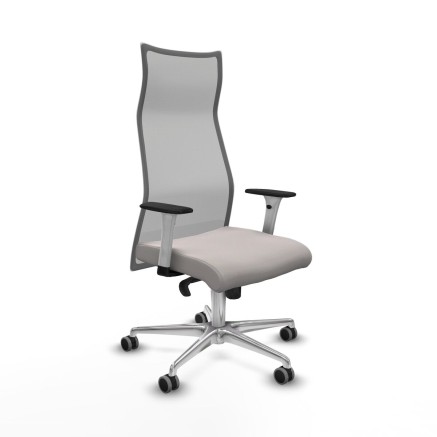 Bürostuhl Albacete Piqueras y Crespo B1B086G Weiß