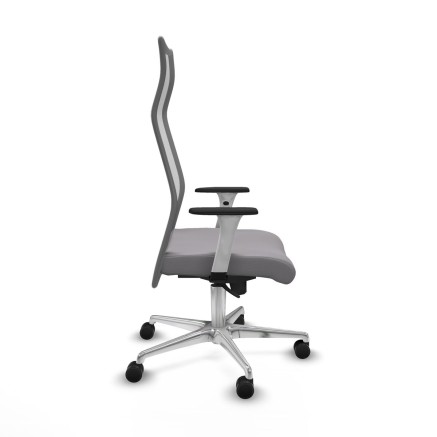 Sedia da Ufficio Piqueras y Crespo Albacete Grigio 2