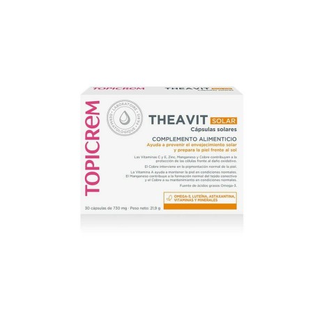 Anti Donkere Vlekken Behandeling Topicrem Ah Theavit (30 Stuks)