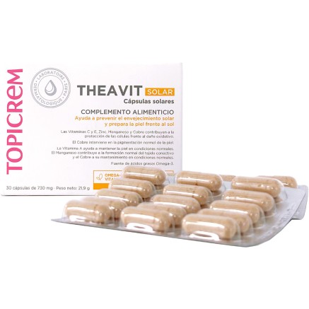 Anti Donkere Vlekken Behandeling Topicrem Ah Theavit (30 Stuks) 2