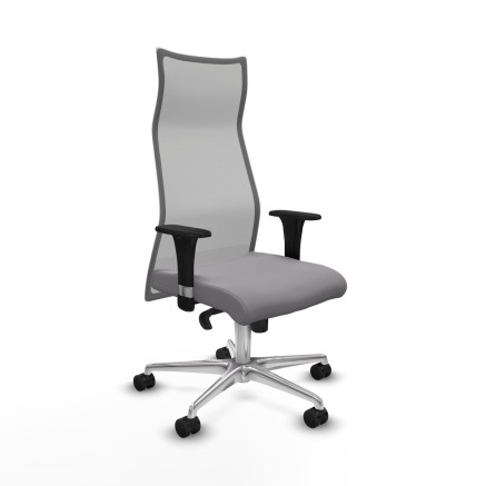 Chaise de Bureau Piqueras y Crespo Albacete Gris