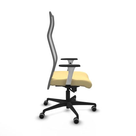 Chaise de Bureau Piqueras y Crespo Albacete Crème 2