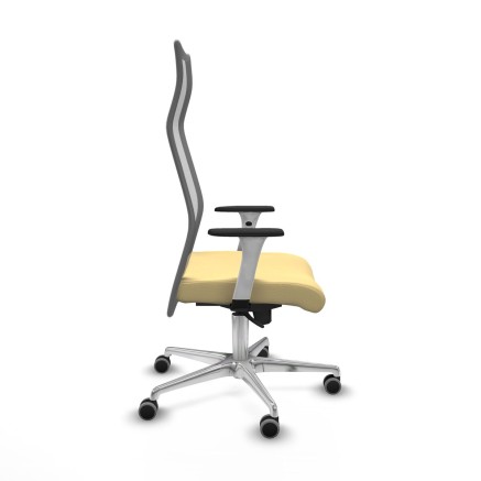 Chaise de Bureau Piqueras y Crespo Albacete Crème 2