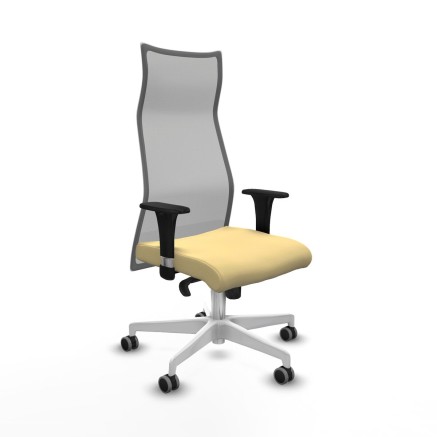 Sedia da Ufficio Piqueras y Crespo Albacete Crema