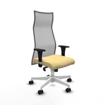 Chaise de Bureau Piqueras y Crespo Albacete Crème