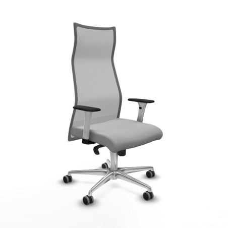 Chaise de Bureau Albacete Piqueras y Crespo B1B086G Gris clair