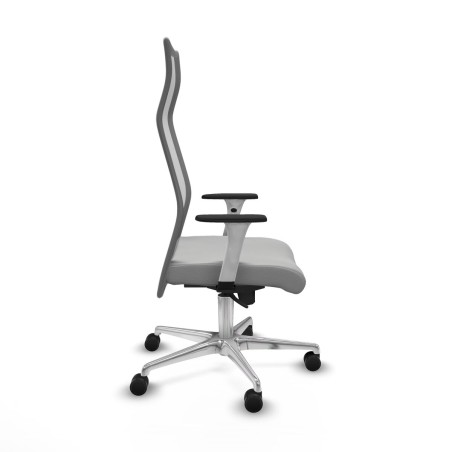 Chaise de Bureau Albacete Piqueras y Crespo B1B086N Gris clair