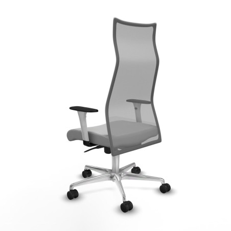 Chaise de Bureau Albacete Piqueras y Crespo B1B086N Gris clair