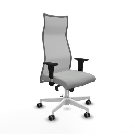 Sedia da Ufficio Albacete Piqueras y Crespo B1C026G Grigio chiaro