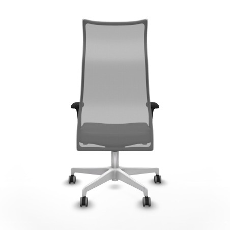 Sedia da Ufficio Albacete Piqueras y Crespo B1C026G Grigio scuro