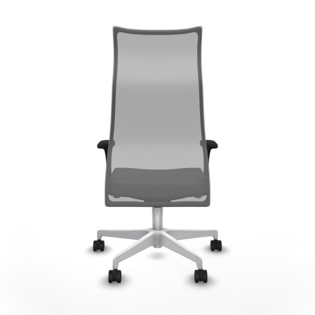 Sedia da Ufficio Albacete Piqueras y Crespo B1C026N Grigio scuro