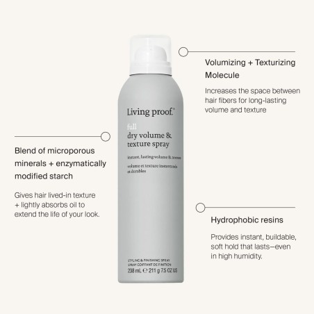 Volumengebendes Spry Living Proof Full 238 ml Texturierer