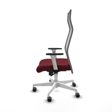 Sedia da Ufficio Albacete Piqueras y Crespo B1B026G Rosso Granato